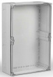CPCF406018T Cubo C 400 x 600 x 187 мм, выбивные фланцы, прозрачная крышка, PC, IP 66/67, вкл