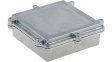 RND 455-00597 Sealed Metal Enclosure, Natural Aluminum, 162 x 162 x 55 mm, Aluminium Alloy / A