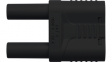 SKURZ 6100/19-4 IG 2MB NI/SW Соединительный мост; гнездо "банан" 4мм,2 вилки "банан" 4мм