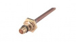 14 BMA-50-3-2/111 NE RF Connector, BMA, Beryllium Copper, Plug, Straight, 50Ohm, Soldering Terminal