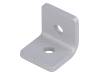 GN 967-20-20-L-2-SR, Уголок; для профилей; W:20мм; H:20мм; L:20мм; сталь, ELESA+GANTER