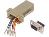 AK-610516-000-I, Адаптер; D-Sub 9pin гнездо, гнездо RJ45, ASSMANN