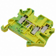 3044380 UT 4-TWIN PE terminal block green-yellow 0.14...4 mm2