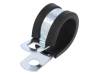 LKD1510 Хомуты; Oпетли: 19?20,6мм; W: 13мм; сталь; Материал корпуса: EPDM