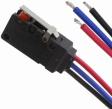 D2VW-01L1A-1M Micro switch 0.1 A Flat lever, short 1 change-over (CO)