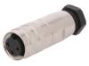 PXMBNI16FBF03ASC Разъем: M16; "мама"; на провод; IP67; вилка; пайка; 250В; PIN:3; 7А