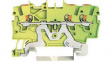 2200-1307 Ground Terminal, Cage Clamp, 3 Poles, 0.14 ... 1.5mm\x1a