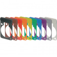 DSS-BLACK Colour-coded marking plate black