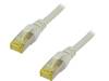 DK-1644-A-030 Patch cord; S/FTP; 6a; многопров; Cu; LSZH; серый; 3м