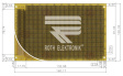 RE320-LF Laboratory card FR4 epoxy heat tin-plated