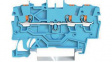 2200-1304 Feedthru Terminal, Cage Clamp, 3 Poles, 0.14 ... 1.5mm\x1a