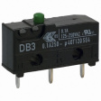 DB3C-C1AA Micro switch 0.1 A Plunger Snap-action switch 1 NO+1 NC