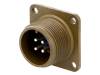 97-3102A-14S-2P, Разъем: для военного применения; Серия:97; гнездо; "папа"; PIN:4, Amphenol