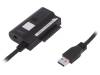 DA-70300-1, Адаптер USB / SATA; SATA вилка, вилка USB A; 5Гбит/с, DIGITUS