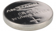1516-0008 Lithium Button Cell Battery,  Lithium Manganese Dioxide, 3 V