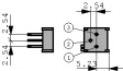 3296P-1-102LF Многоповоротный потенциометр Cermet 1 kΩ линейный 500 mW