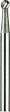 Dremel 9905 Cutter Tip, Ball, 39 mm, 3.2 mm