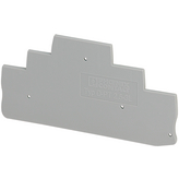 3211647, D-PT 2,5-3L End cover 102.2 x 2.2 x 50.2 mm Grey, Phoenix Contact