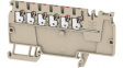 1988160000 AAP11 1.5 LI RD terminal block push-in, 0.5...1.5 mm2 500 v 17.5 a beige/red
