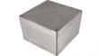 RND 455-00400 Metal enclosure light grey 159 x 159 x 102 mm Aluminium IP 65