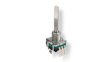 PRS11R-425F-S103B1 Rotary Potentiometer, Metal Shaft 10kOhm, 50mW, Â±20 %