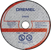 Dremel DSM520, Masonry cutting blade, Dremel