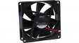 RND 460-00026 Brushless Axial DC Fan, 80 x 80 x 25 mm, 12 V, 2.76 W