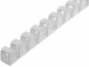 164-11108, Защита кабеля; полипропилен; Внутр.диаметр:10мм; Дл:500мм; белый, HellermannTyton