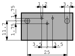 1841857, PSC 1,5/3-M D-sub connector, male, Phoenix Contact