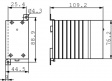 HRCD6645 Твердотельное реле, однофазное 4...32 VDC 45 A