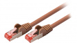 VLCP85221N10 Patch cable CAT6 S/FTP 1 m Brown