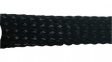 RND 465-00750 Braided Cable Sleeves Black 14 mm