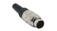 RND 205-01404 Mini Connector Plug 8 Contacts, 5A, 125V, IP67