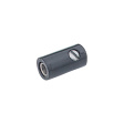 2,6MM SCHW ZWERG-KUPPLUNG Cable socket, black