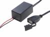 C0007-USB Автомобильное зарядное устройство; гнездо USB A; 5В/1x2,1А