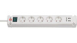 1150660325 Outlet Strip 5x Type F (CEE 7/3)/USB - Type F (CEE 7/4) White 3m