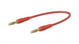 28.0047-06022 Test Lead, Red, 60mm, Nickel-Plated Brass