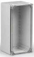 OPCP204018T Cubo O 200 x 400 x 187 мм, глухая стенка, прозрачная крышка, PC, IP 66/67, вкл.