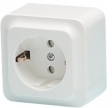 18 346 06 Socket without Earth Contact 58 x 65 x 42 mm 10 A Germany Po