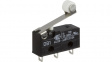 DB1C-A1RB Micro switch 6 A Roller lever, short Snap-action switch 1 NO+1 NC
