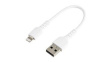 RUSBLTMM15CMW Charging Cable USB-A Plug - Apple Lightning 150mm USB 2.0 White