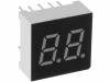KW2-301ASB Дисплей: LED; 7-сегментный; 7,6мм; красный; 1-1,8мкд; анод; II.зн:2