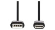 CCGP60600BK20 USB 2.0 Cable USB C Plug - USB A Plug 2m Black
