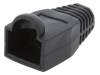 MP0064 Корпус вилки RJ45; 6,5мм; Цвет: черный