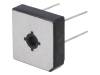 MBR358W Однофазный выпрямительный мост; Urmax:800В; If:35А; Ifsm:400А