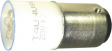 166K 13 2420 EB LED indicator lamp BA15d 24 VAC/DC