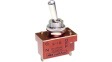 S1B Toggle Switch, On-None-Off, Soldering Lugs