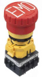 XW1E-BV404MFRH-EMO Emergency Stop Switch, 4NC, IP65