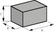 1/A.1 Корпус Металл 38 x 72 x 28 mm Алюминий