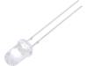 OSW5DK5111A LED; 5мм; белый холодный; 35000-40000мкд; 15°; без фланца